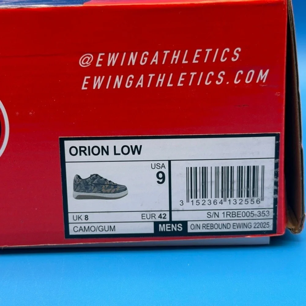 Ewing Athletics Orion Low Camo/Gum 1RBE005-353 Size 9‎ 10.5W